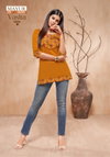 Vastra Vol 1 By Mayur Poplin Cotton Fancy Ladies Top Wholesale Market In Surat